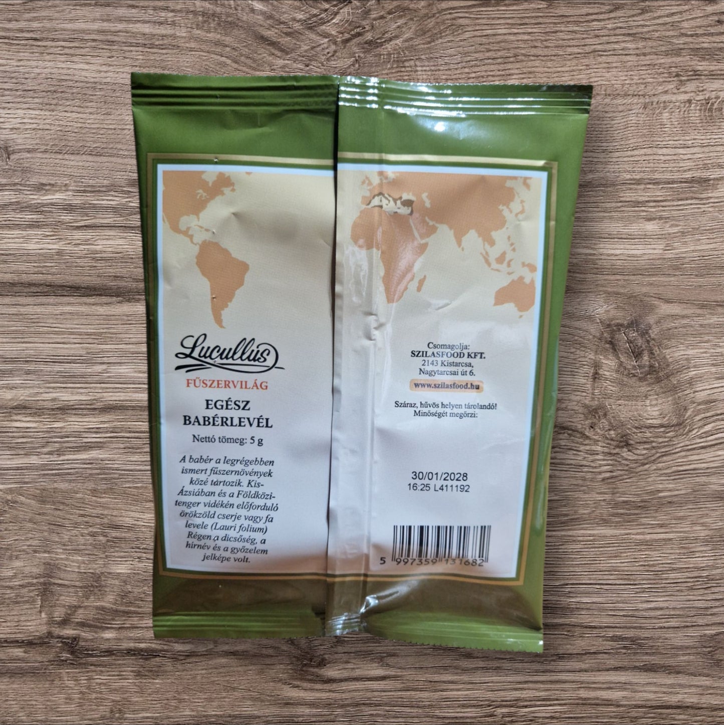 Lucullus Babérlevél egész