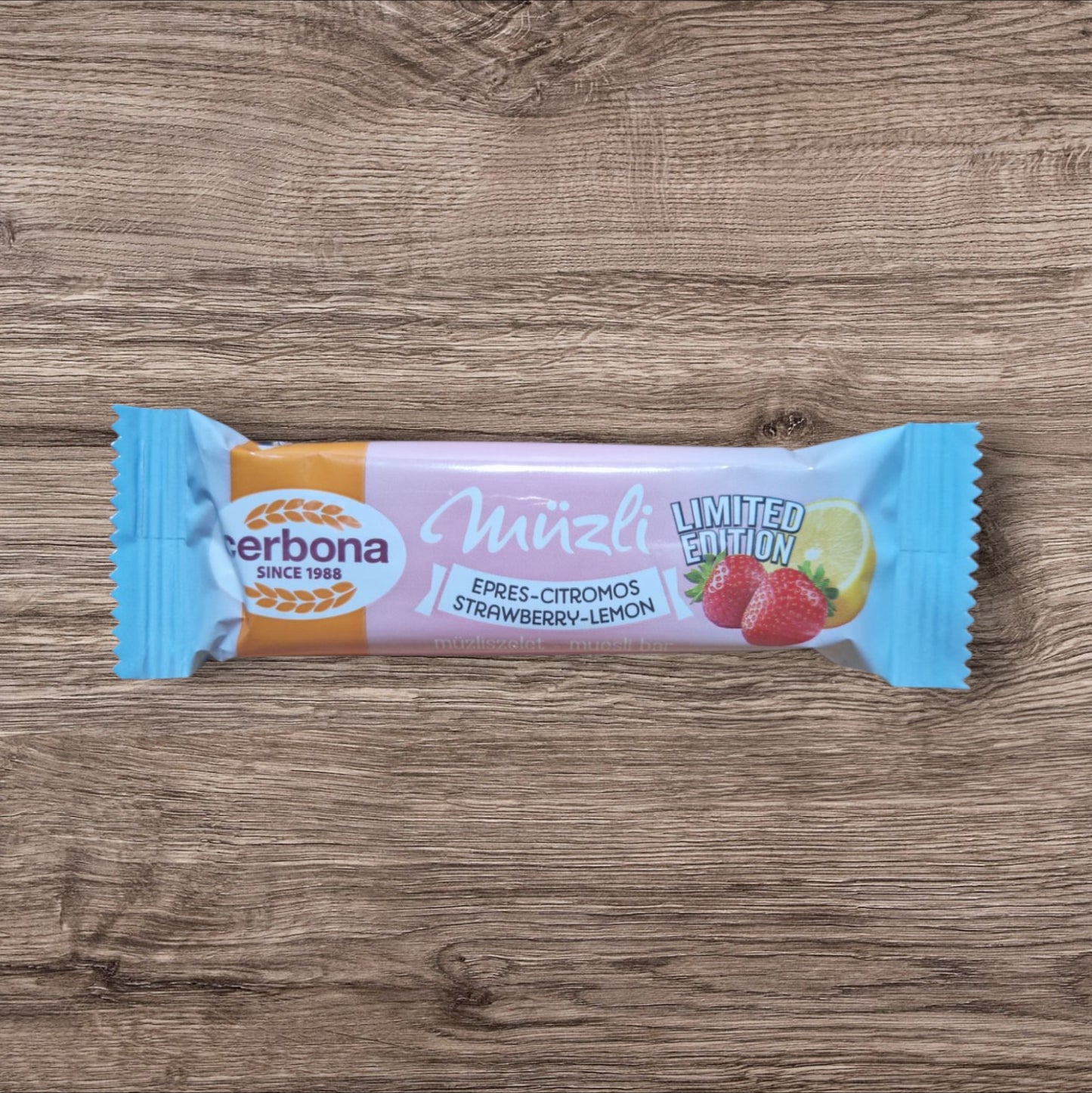 Cerbona Müzli epres-citromos