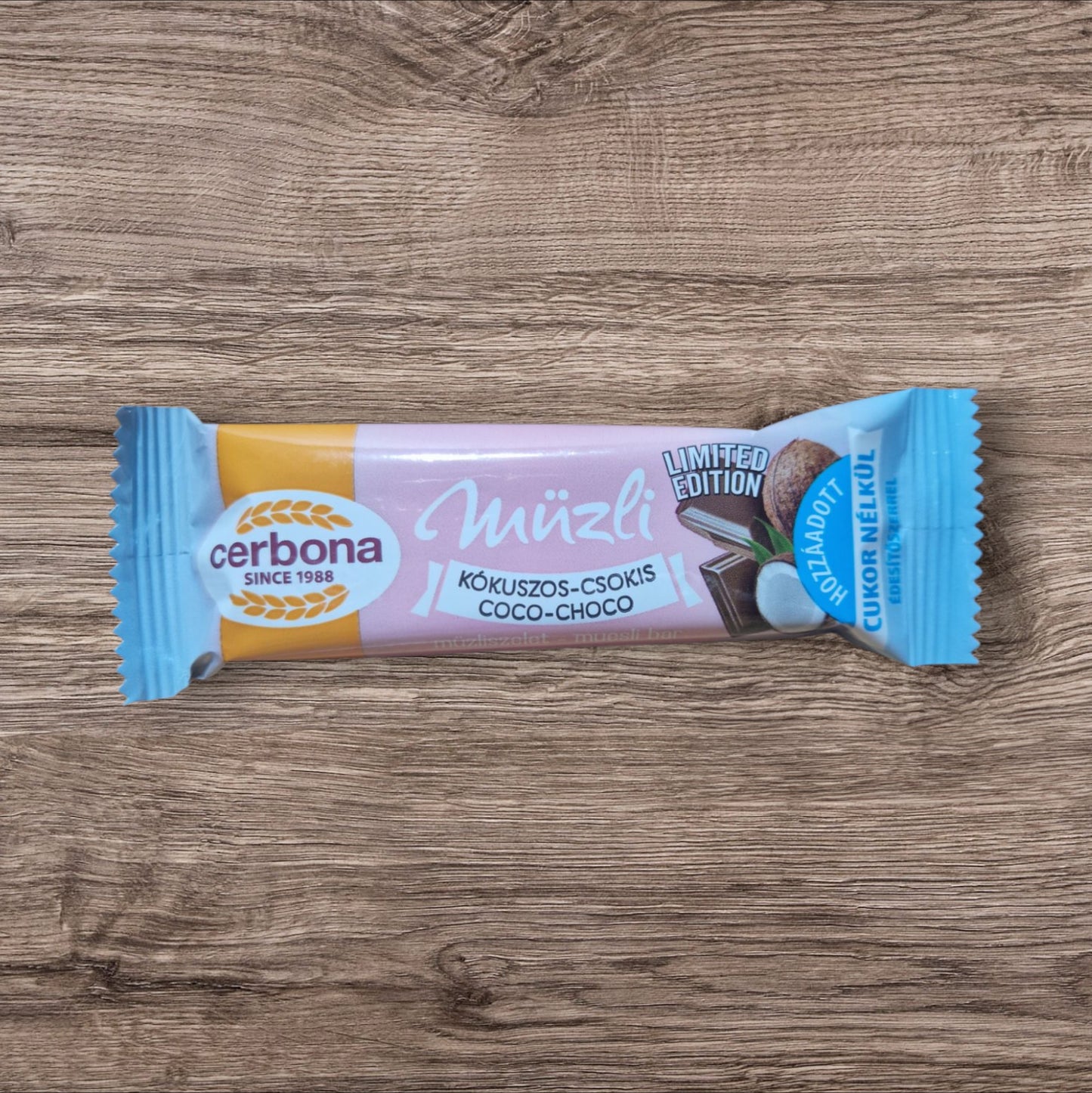 Cerbona Müzli kókuszos-csokis