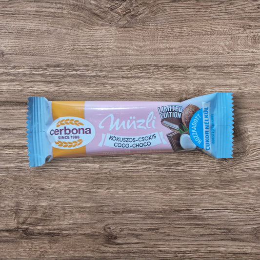 Cerbona Müzli kókuszos-csokis