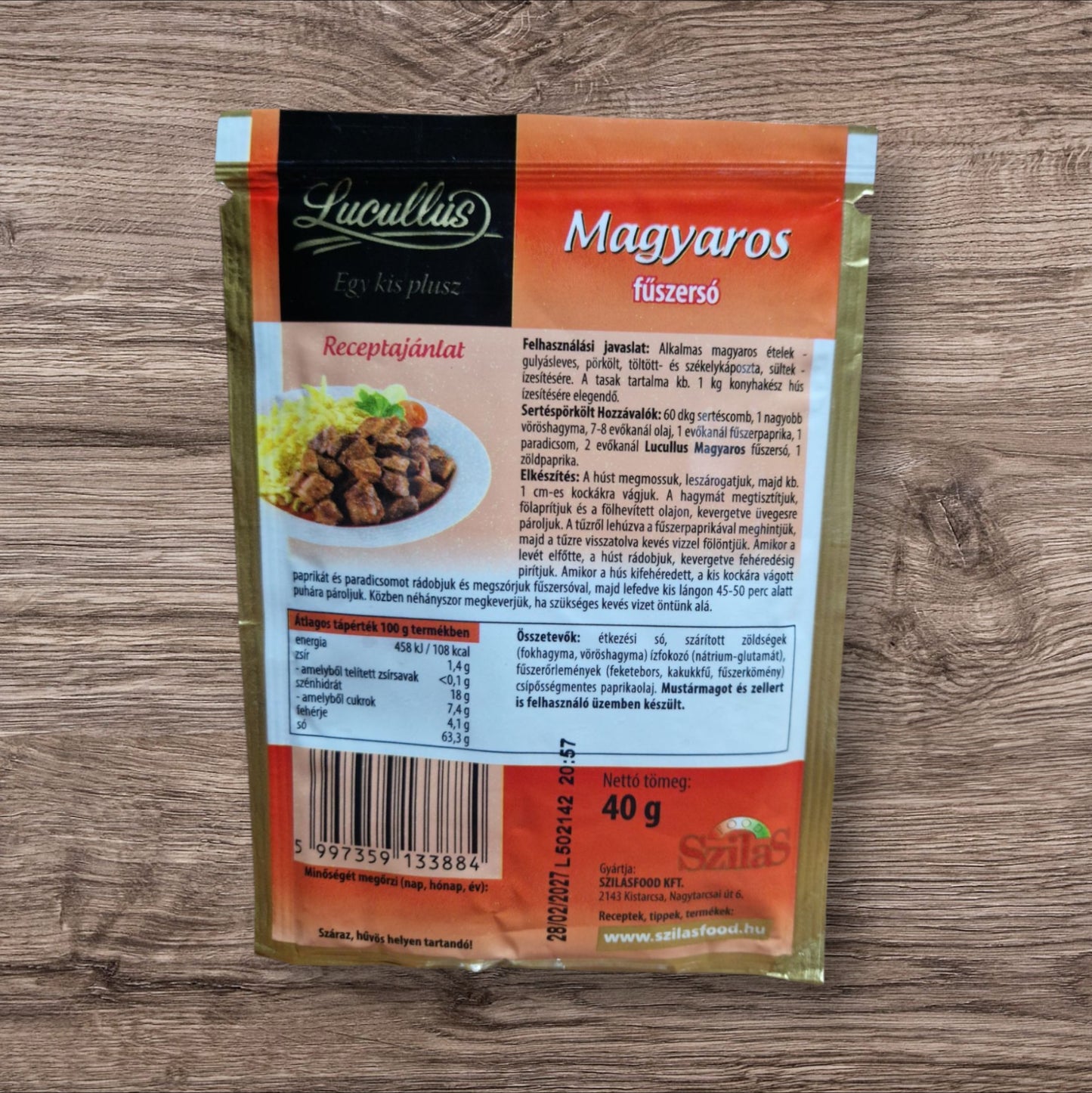 Lucullus Magyaros Fűszersó