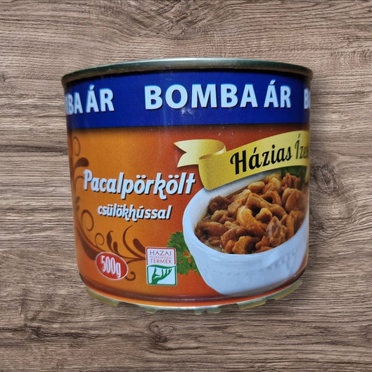 Pacalpörkölt Csülökhússal