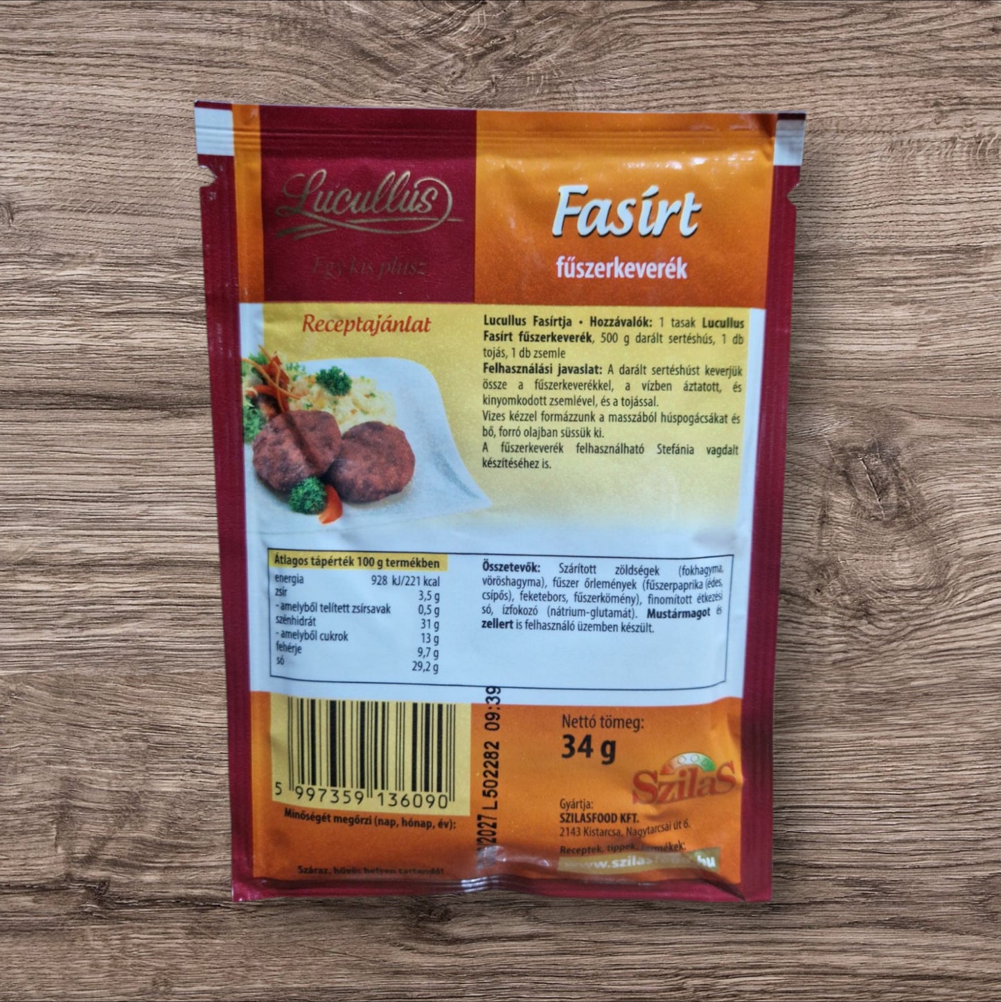 Lucullus Fasírt Fűszerkeverék